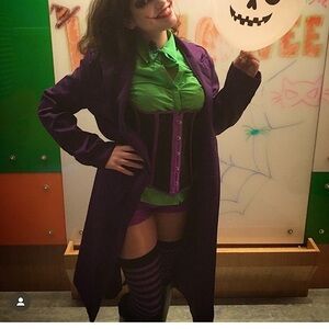 Female Joker Costume - DC Marvel Villain Women’s Halloween Costume- THE JOKER